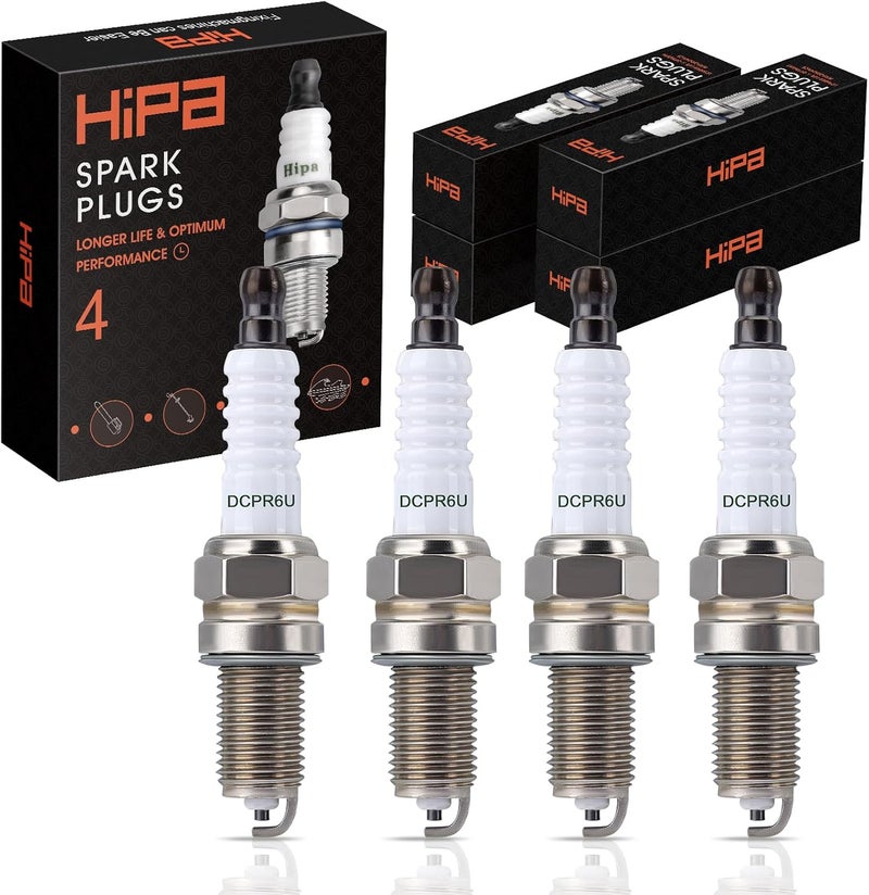 Hipa شمعات الإشعال DCPR6E لـ NGK 3481 Kohler 14 132 11-S XT675 XT650 XT149 XT800 XT775 6.75 1413211 - Image 1
